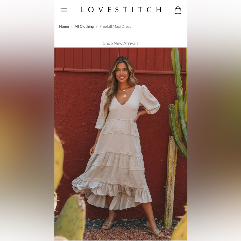 Lovestitch Freefall Maxi Dress